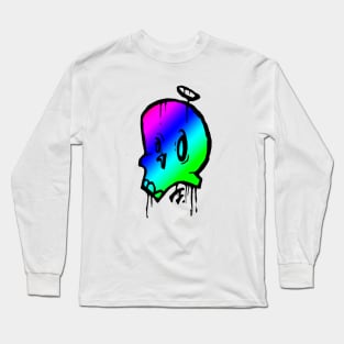 rainbow skull Long Sleeve T-Shirt